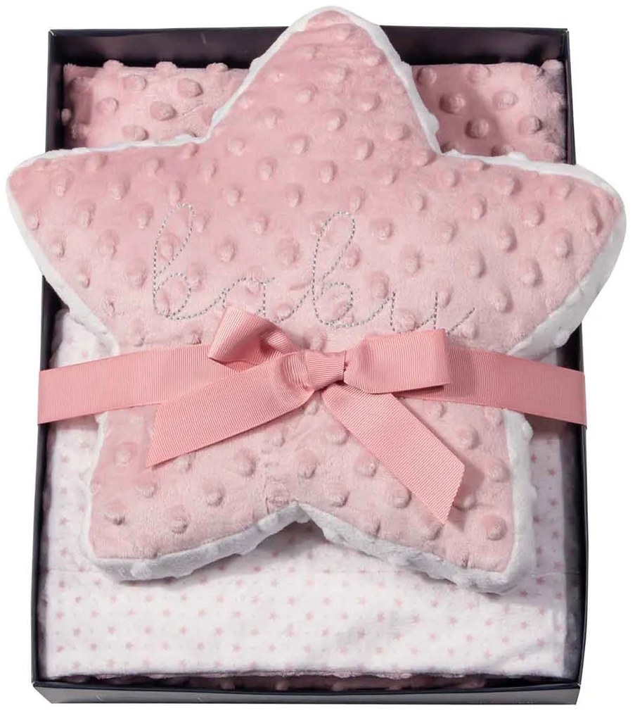 Κουβέρτα Fleece Αγκαλιάς (75x100) + Λούτρινο Greenwich Polo Club Baby 8847