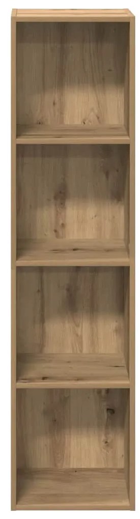 vidaXL Ντουλάπι βιβλίου/ΤV Ντουλάπι Artisan Oak 36x30x143cm