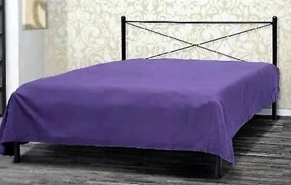 Κρεβάτι ΕΡΜΗΣ-Γ1 για στρώμα 140χ190 διπλό με επιλογή χρώματος
