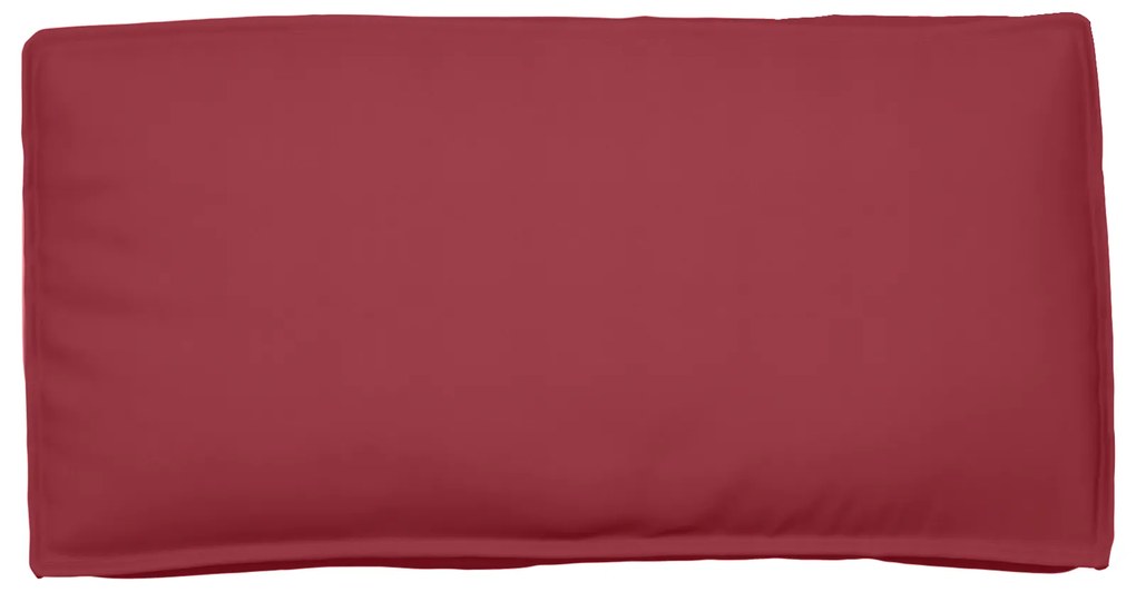 vidaXL Μαξιλάρι Πάγκου/Πλάτης Μπορντό 120 x 60 x 12 εκ. Υφάσμα Οξφόρδης