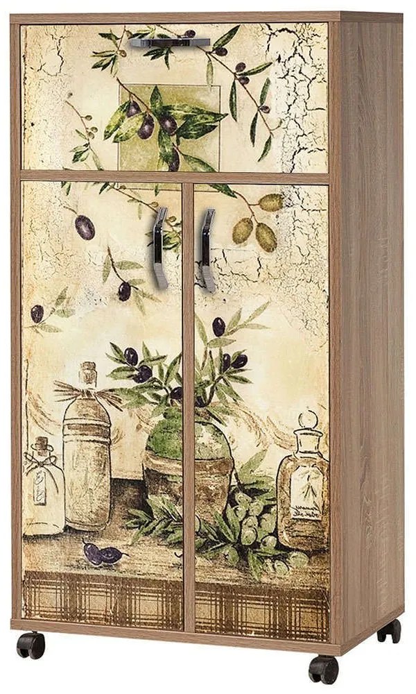Ντουλάπι Kiler 869VEL4507 60x36x116cm Multi Μοριοσανίδα, Μελαμίνη