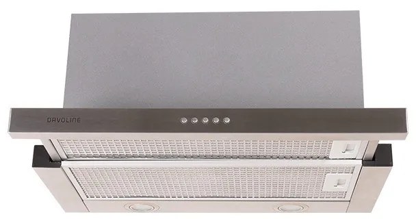 Davoline IOS ULTRA PLUS 90 ΙΧ Συρόμενος Απορροφητήρας 90cm Inox