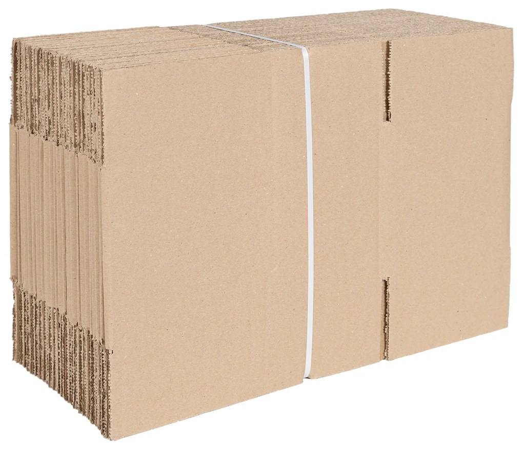 vidaXL κουτί πτυσσόμενο  50 τμχ 24x13x13 cm Χαρτόνι