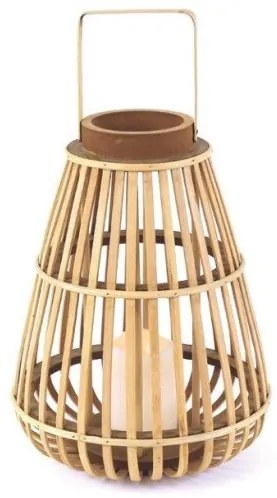 Επιτραπέζιο Φαναράκι Μπαμπού STRUDEL F0711111 IP44 LED 0,06W ACA-F0711111-Μπεζ F0711111