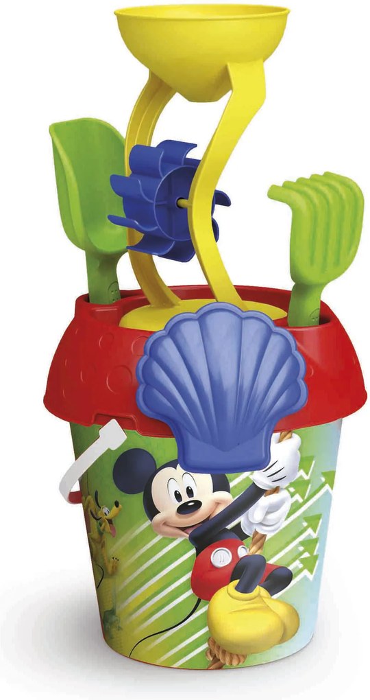 Adriatic Σετ Κουβαδάκι Παραλίας Mickey Mouse με Νερόμυλο (12525)