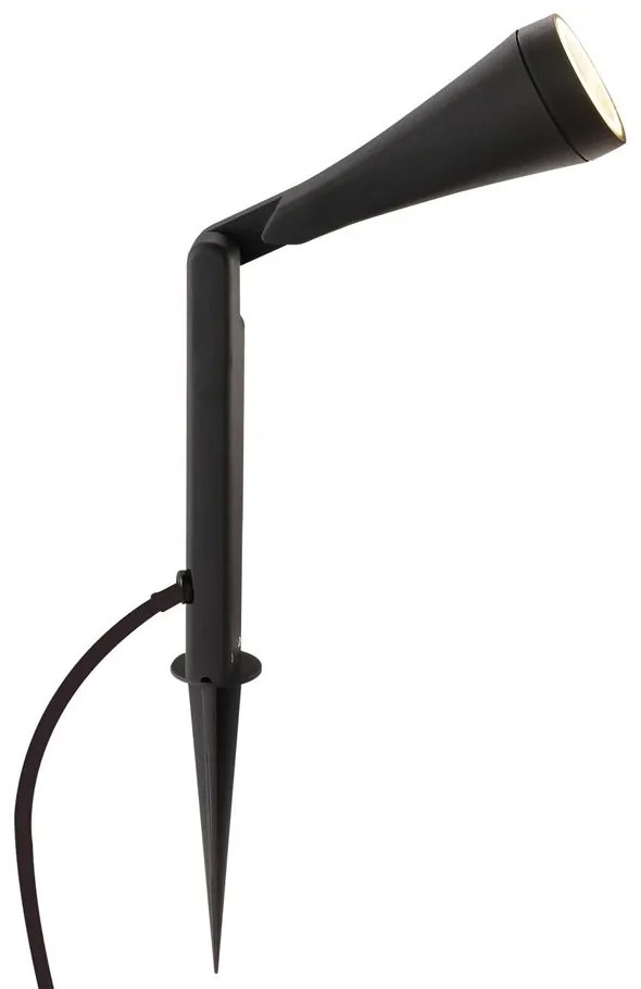 Φωτιστικό Δαπέδου Με Πασαλάκι Mono Spear GU10 35W IP44 57,7x7cm Black Nordlux