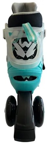 Αυξομειούμενα Rollers G&C BW125 ΣΕΤ 4 ΣΕ 1 INLINE SKATES Μπλε/Μαύρο Small (31-34)