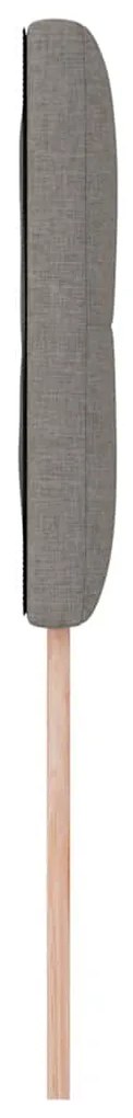 vidaXL Κεφαλάρι με κεφαλάρι Taupe 100 cm ύφασμα