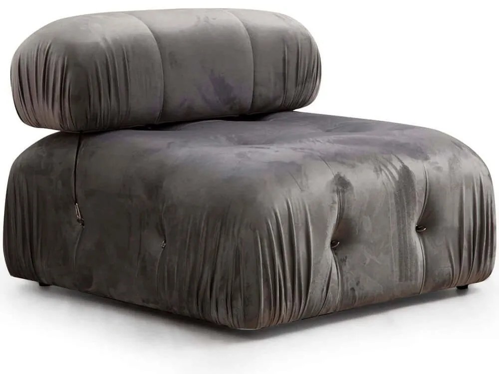Πολυθρόνα Bubble 560ARE1417 95x95x75cm Grey