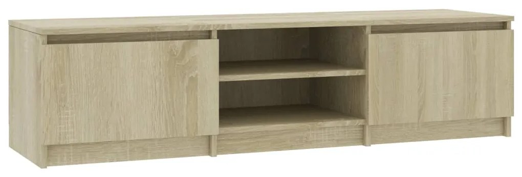 vidaXL Έπιπλο Τηλεόρασης Sonoma Δρυς 140x40x35,5 εκ. από Επεξ. Ξύλο