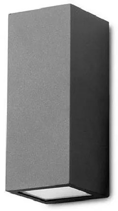 Απλίκα Φωτιστικό Τοίχου Μαύρο Cube PX-0127-NEG ForLight-PX-0127-NEG-Μαύρο PX-0127-NEG