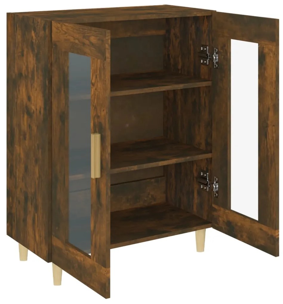 vidaXL Ντουλάπι Καπνιστή Δρυς 69,5 x 34 x 90 εκ. Επεξεργασμένο Ξύλο