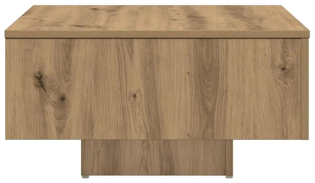 vidaXL Τραπεζάκι Σαλονιού Αρτισιανή Δρυς 60x60x31,5εκ Επεξεργασμ. Ξύλο