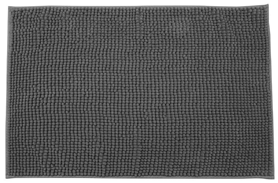 Estia 02-20699 Beads  Ταπετο Μπανιου 80x50cm Πολυεστερα Ανθρακι