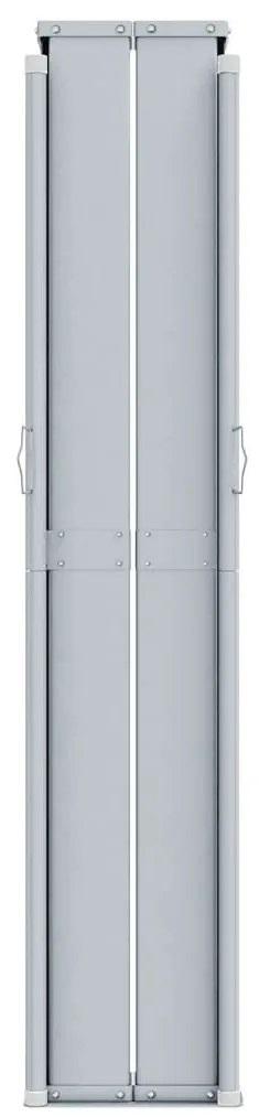 vidaXL Σκίαστρο Πλαϊνό Συρόμενο Μπλε 160 x 1200 εκ.