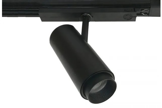 Σποτ Ράγας LED 35W Τριφασικό 3000K Φ7,5cm 15o-60o Rivas-75 Eco Interlight-19646-Μαύρο 19646