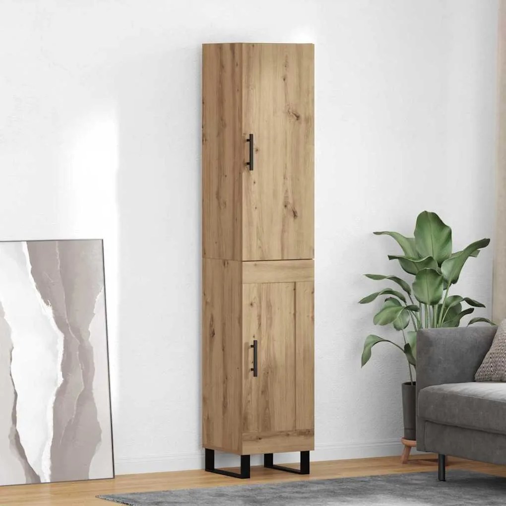 Highboard Artisan Oak 34,5 x 34 x 180 εκ. Επεξεργασμένο ξύλο