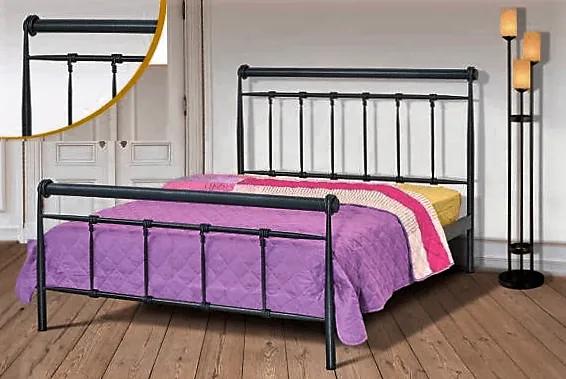 Κρεβάτι Ν73 για στρώμα 150χ200 διπλό με επιλογή χρώματος