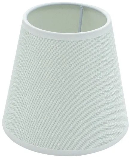 Καπέλο Φωτιστικού E14 Ύφασμα Φ14cm SPC 14 Arlight -284158-Λευκό 0284158