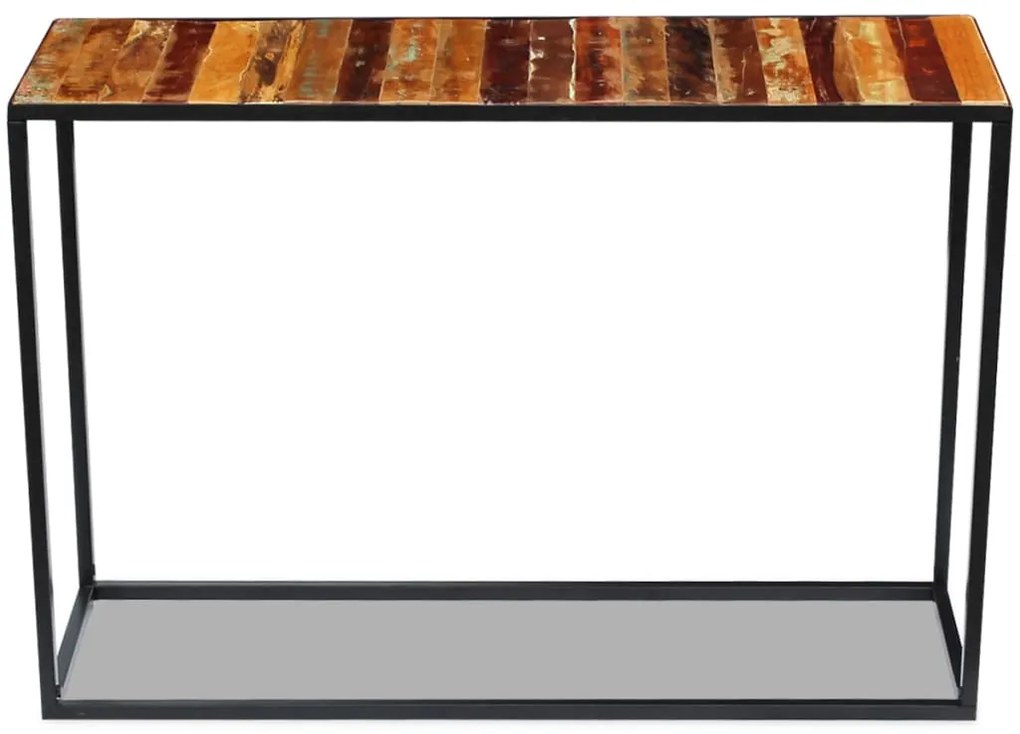 vidaXL Τραπέζι Κονσόλα 110 x 35 x 76 εκ. από Μασίφ Ανακυκλωμένο Ξύλο