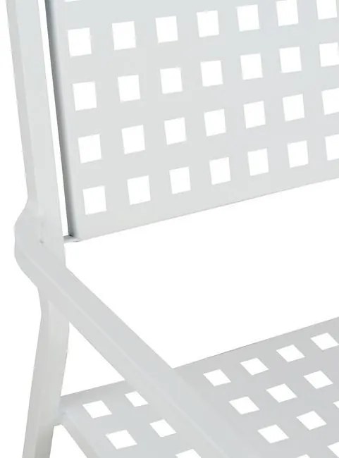 Καρέκλα - Πολυθρόνα ZETA C5031.02 Μεταλλική Λευκή 54x51x84 εκ. 54x51x84 εκ.