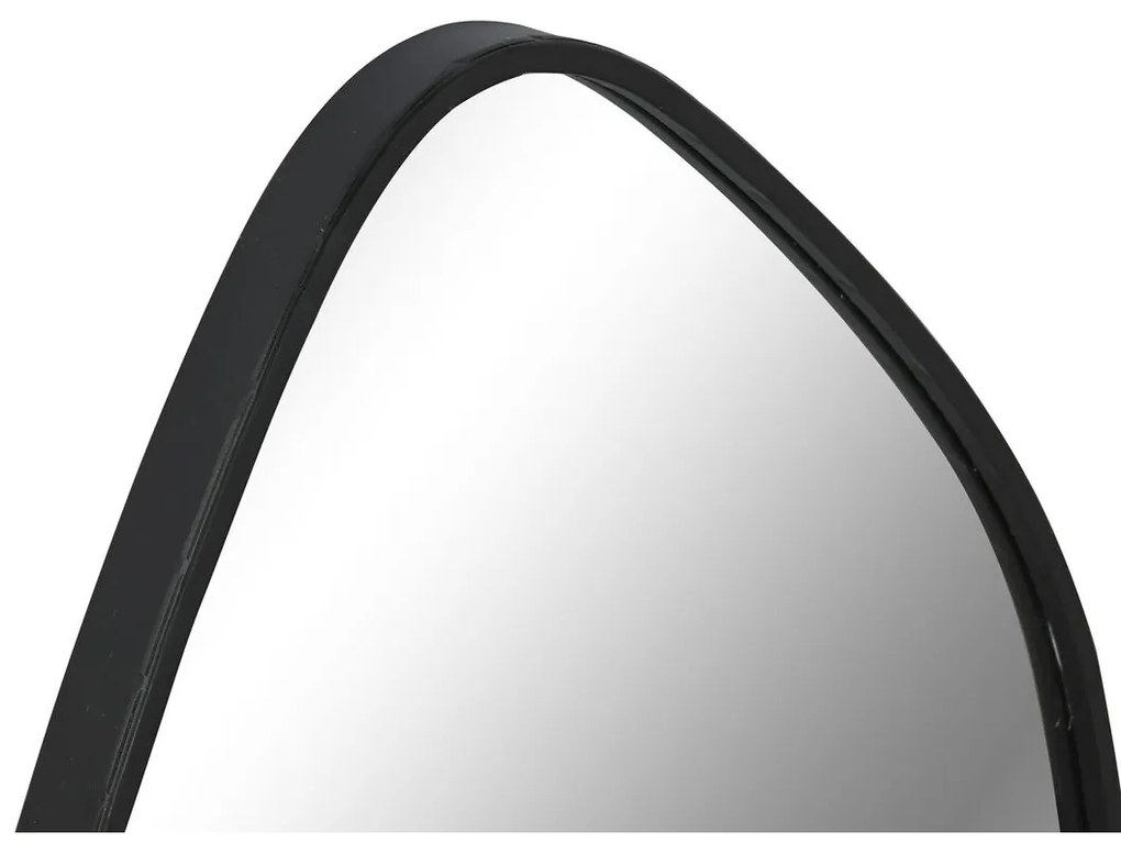 Τοίχο καθρέφτη Home ESPRIT Μαύρο Σύγχρονη 45 x 2 x 68 cm