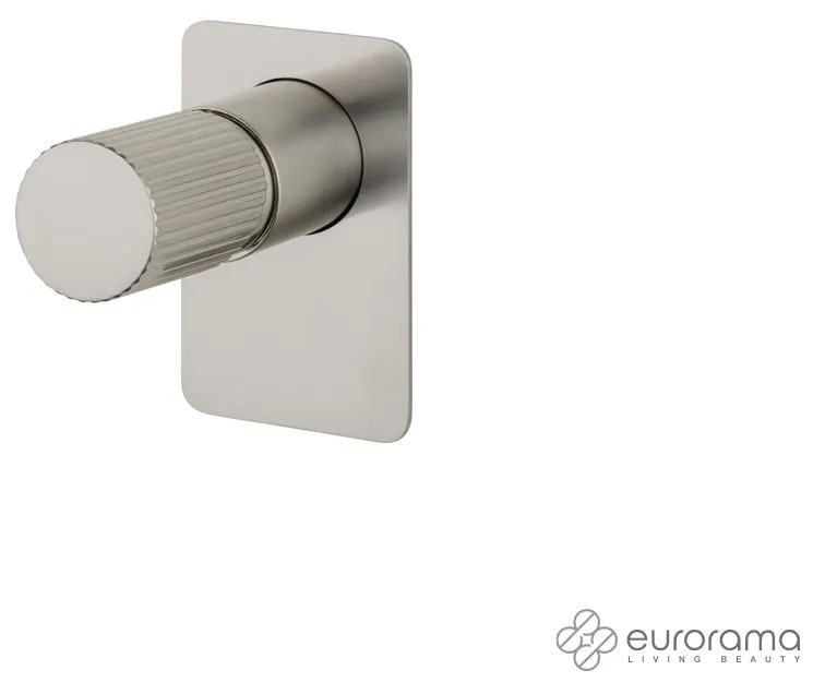Eurorama OSO Μίκτης εντοιχισμού 1 εξόδου Inox Finish