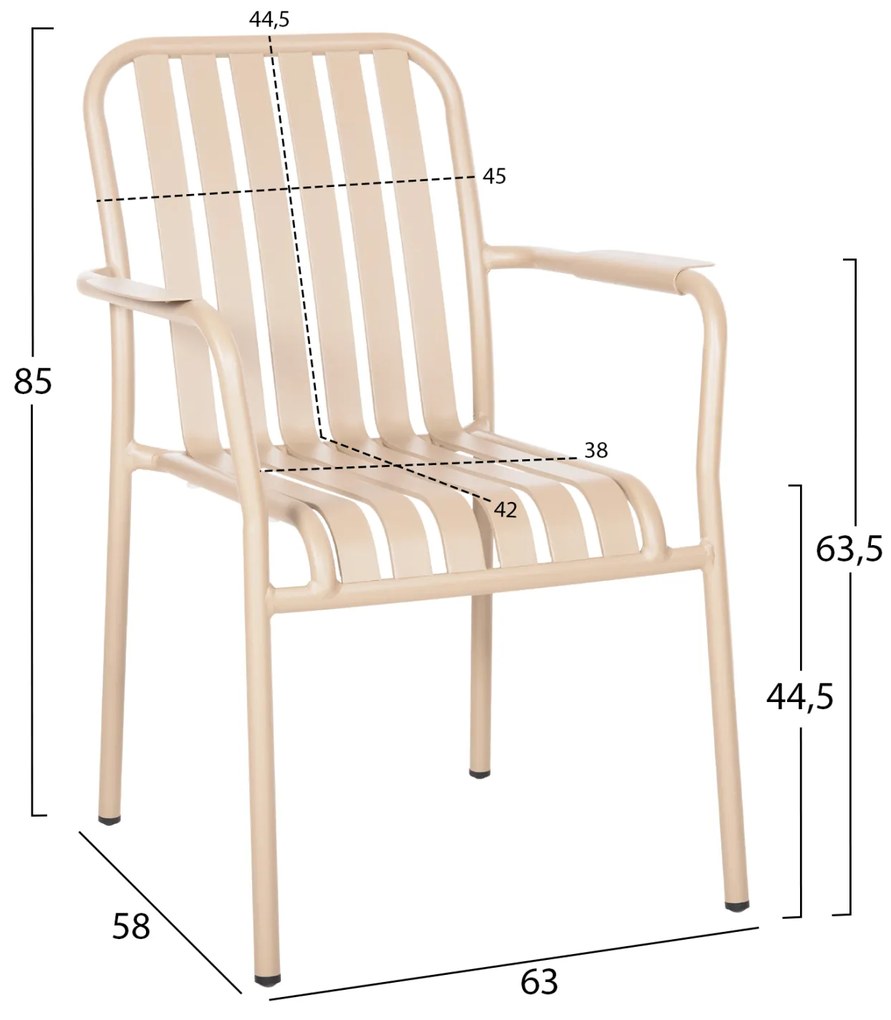 ΠΟΛΥΘΡΟΝΑ ΑΛΟΥΜΙΝΙΟΥ RACHEL HM6088.04 ΣΑΜΠΑΝΙ 63x58x85Υεκ. (1 Τεμμάχια)