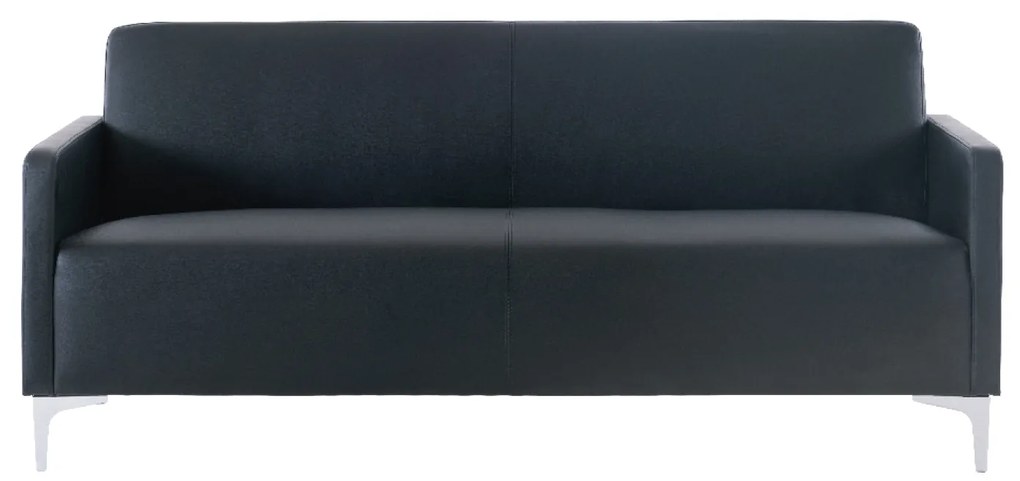 Καναπές Διθέσιος STYLE PU Μαύρο 112x71x72cm