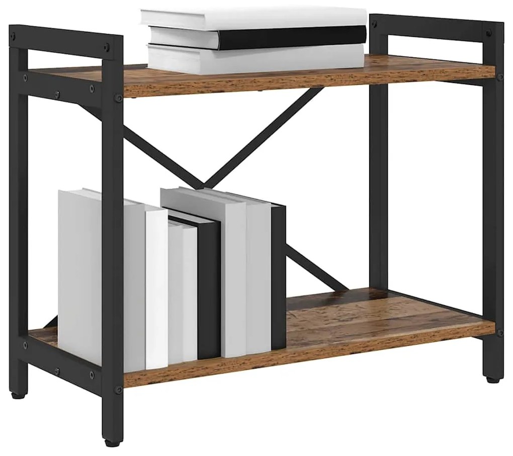 vidaXL Βιβλιοθήκη Παλαιό ξύλο 60 x 30 x 48.5 εκ Επεξεργασμένο ξύλο