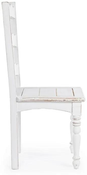 Καρέκλα Colette Λευκή (45x45x102εκ.)