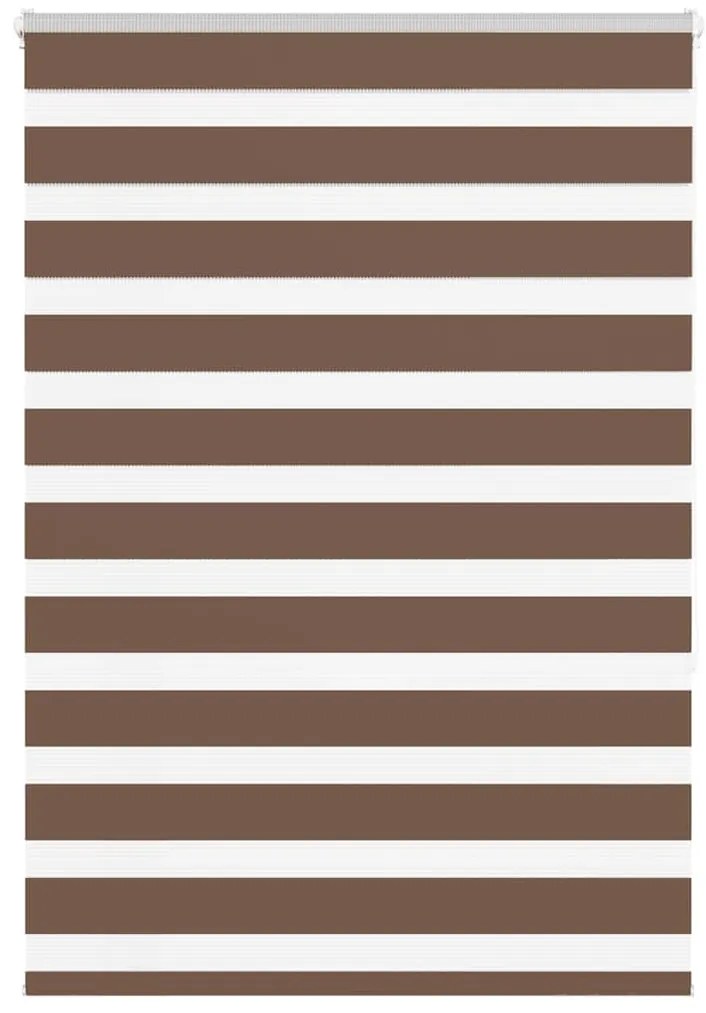 Ζέβρα τυφλή Καφέ Πλάτος υφάσματος 95,9 εκ. Πολυεστέρας