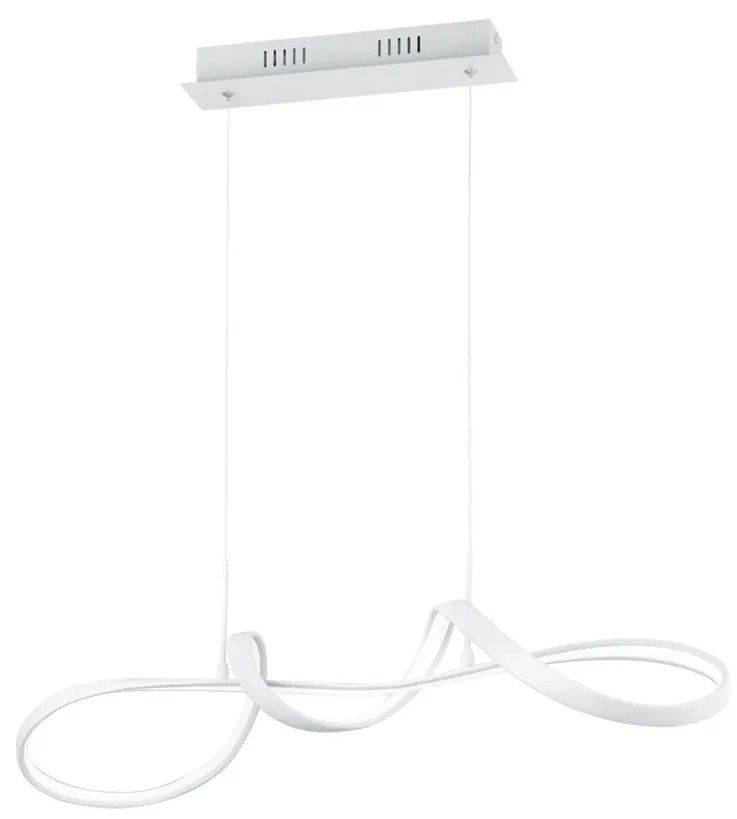 Φωτιστικό Κρεμαστό Ράγα RL Lighting Perugia R37091131 Λευκό Ματ (4000K)