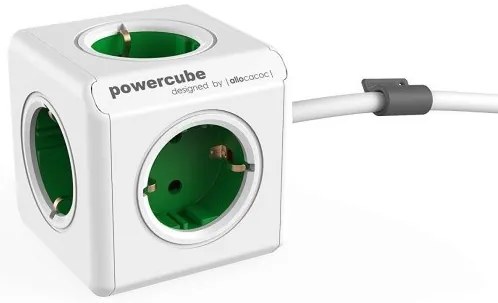 Πολύπριζο 5 θέσεων Πράσινο 1306GN/DEEXPC Allocacoc PowerCube Extended-1306GN/DEEXPC-Πράσινο 1306GN/DEEXPC