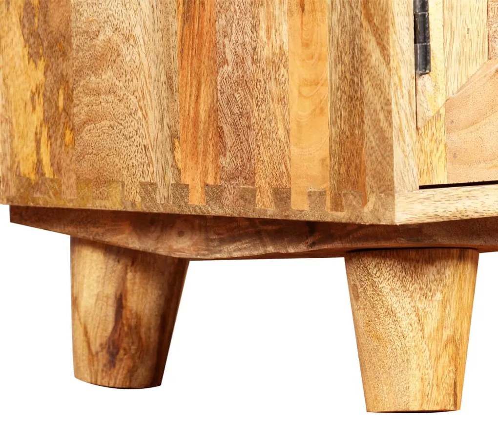 vidaXL Έπιπλο Τηλεόρασης 118 x 35 x 40 εκ. από Μασίφ Ξύλο Μάνγκο