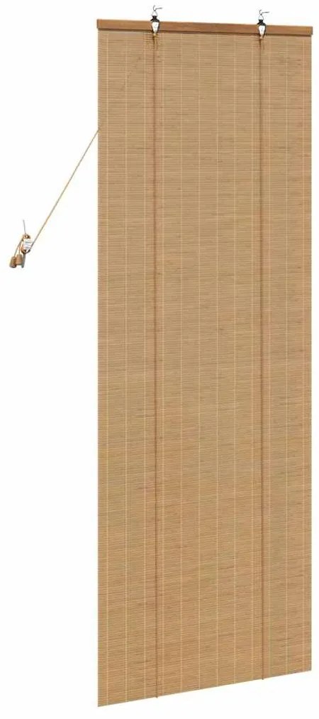 vidaXL Ρολά και Σκίες Παραθύρων Ανοιχτό καφέ 60 x 160 εκ. Μπαμπού