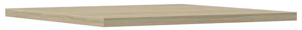 vidaXL Ράφια Βιβλιοθήκης 4 τεμ. Sonoma Δρυς 40x40x1,5 εκ. Μοριοσανίδα