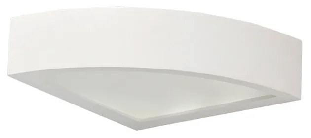 Φωτιστικό Τοίχου Γωνιακό Γύψινο Corner G8577WC 2xG9 21,5x21,5cm White Aca