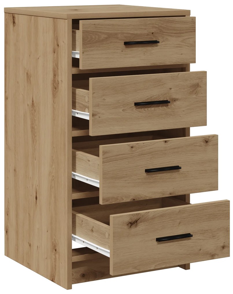 vidaXL Μπουφές Artisan Oak 40x41x75 εκ. Επεξεργασμένο Ξύλο