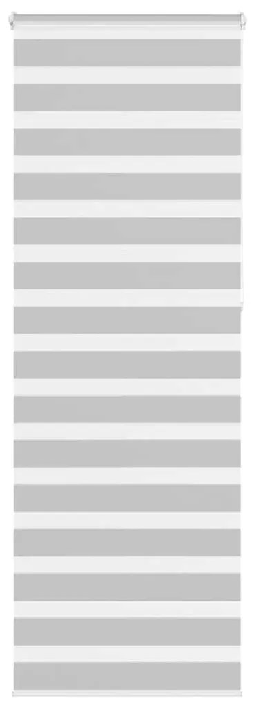 vidaXL Ζέβρα τυφλή Ανοιχτό Γκρι Πλάτος υφάσματος 80,9 εκ. Πολυεστέρας