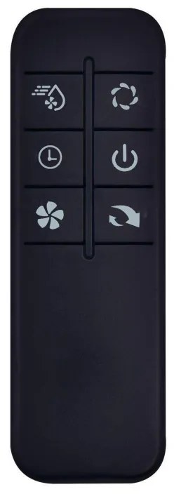 Ανεμιστήρας Elite EFM-0357R, 70W, 40 cm, 2.8 l, 3 ταχύτητες, 3 λειτουργίες, 3 πτερύγια, εξοικονόμηση ενέργειας, υδρονέφωση, Μαύρο