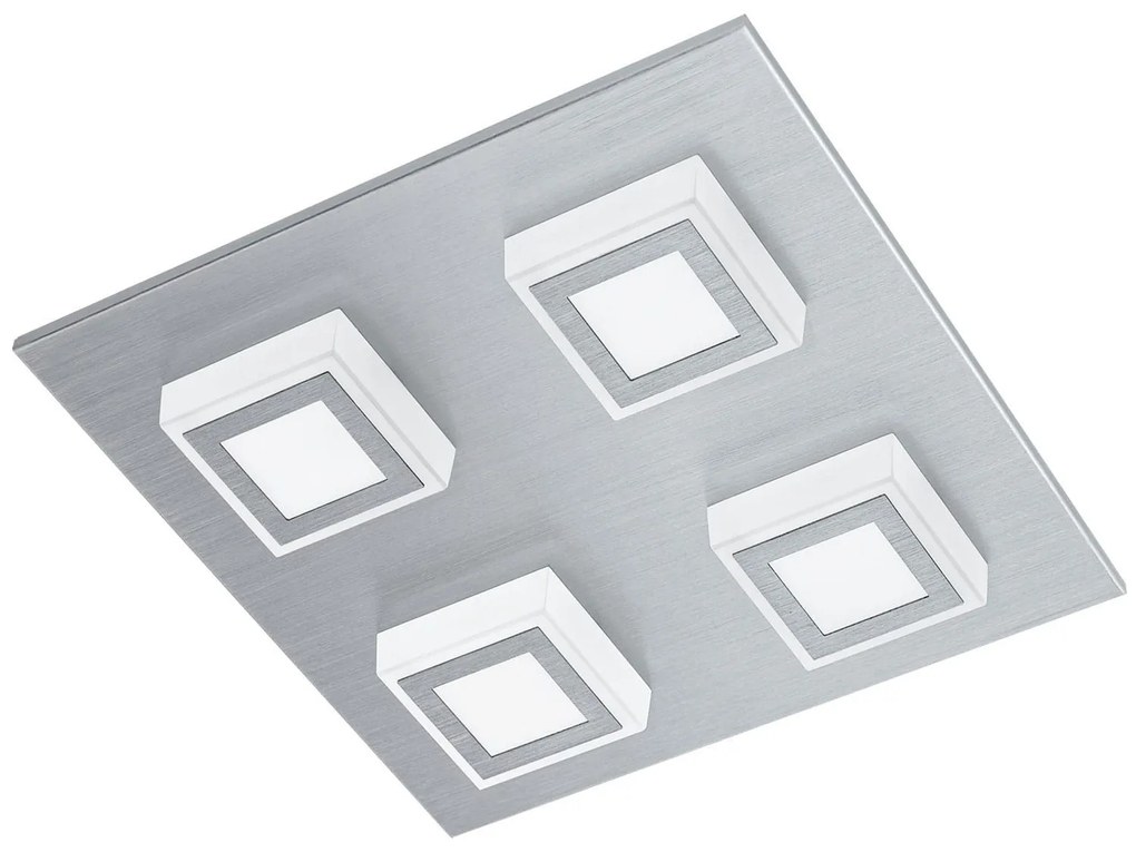 Φωτιστικό Τοίχου - Οροφής Masiano Led 94508 Silver Eglo Metal