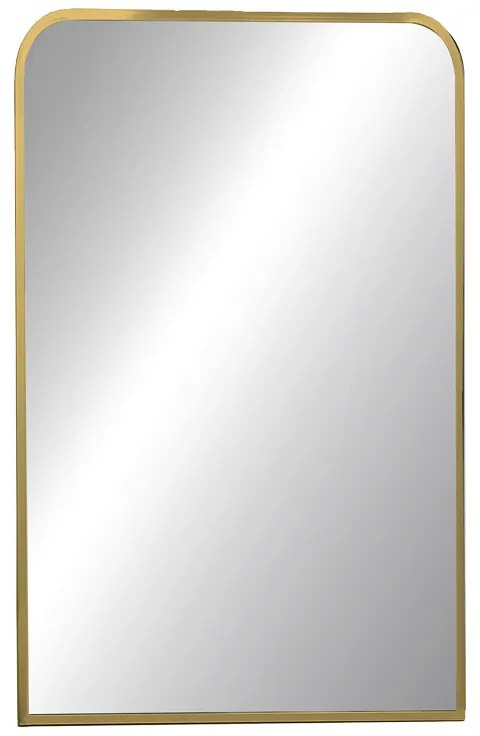 Καθρέπτης Classy Inart χρυσό αλουμίνιο 50x2.5x80εκ