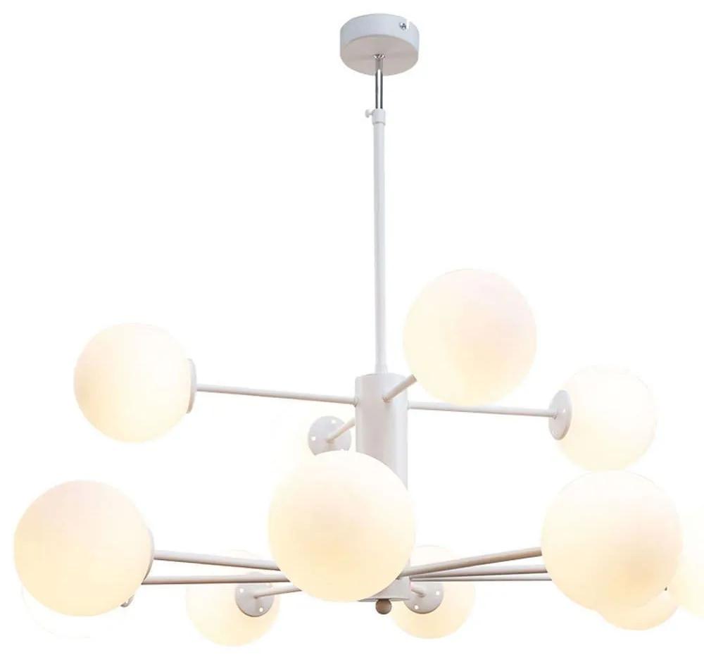 Φωτιστικό Οροφής 5012-12 90cm 12xG9 White Inlight