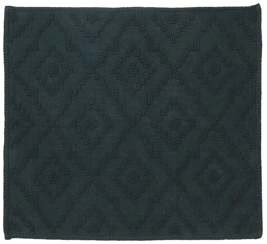 Πατάκι Μπάνιου Βαμβακερό 60x60cm Sealskin Aztec Dark Green 800099