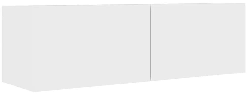 vidaXL Έπιπλα Τηλεόρασης Σετ 7 Τεμαχίων Λευκό από Μοριοσανίδα