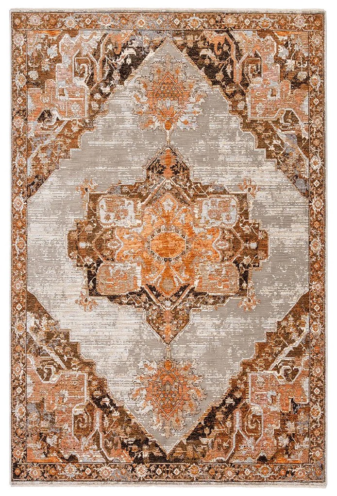 Χαλί Διαδρόμου (80x150) Βιοκαρπέτ Naf Naf Amaro S373A Brown