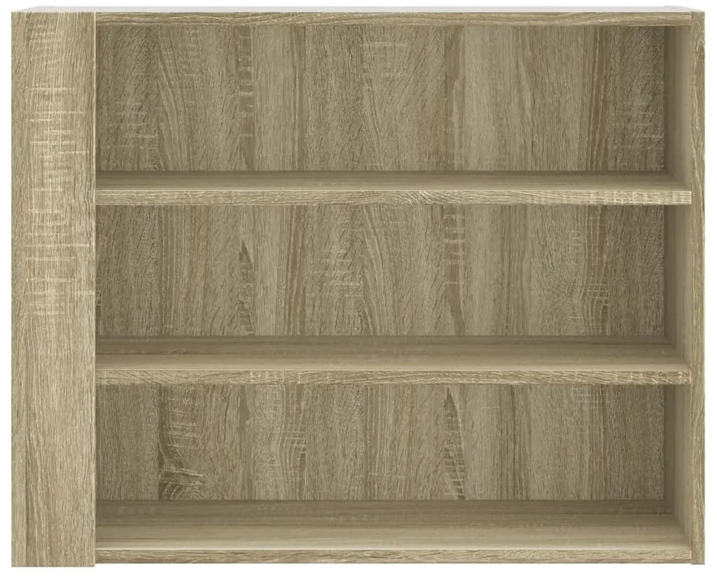 vidaXL Ντουλάπι Τοίχου Sonoma Δρυς 75x35x60 εκ. Επεξεργασμένο Ξύλο