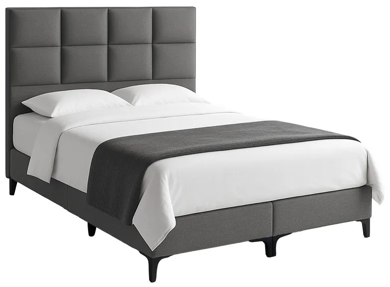 Intrahome Κρεβάτι Melei Intrahome ύφασμα σε ανθρακί απόχρωση 160x200εκ | SKU: INTRAPA-434111135