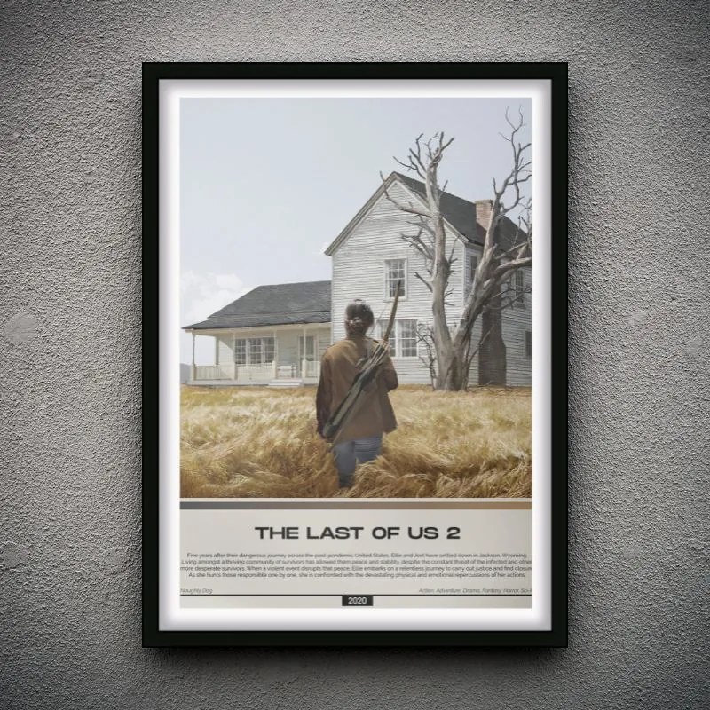 Πόστερ &amp; Κάδρο The Last of Us Part 2 GM2325 21x30cm Εκτύπωση Πόστερ (χωρίς κάδρο)